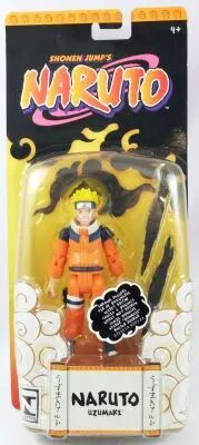 Naruto - Mattel 4\  action-figure - Naruto Uzumaki \ throws daggers\ 