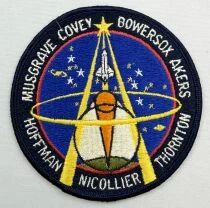 NASA - Patche Brod&eacute; - Mission Spatiale STS-61 (Endeavour)