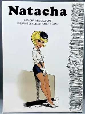 Natacha H�tesse de l\'Air \ Stack of Albums\  - 9inch Resin Statue - Collectoys