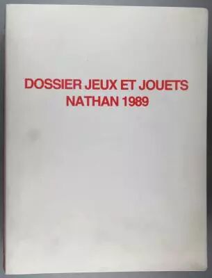 Nathan Catalogue Professionnel Dossier Jeux & Jouets 1889