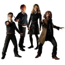 NECA - Order of the Phoenix Series 1 - Set of 4 figures (Harry, Ron, Hermione, Sirius)