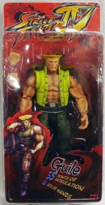 NECA - Guile Street Fighter IV action figure 4, Street Figh…