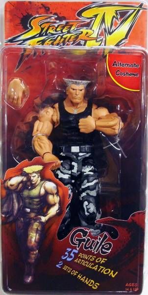 Street Fighter IV Guile 7 Action Figure