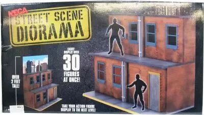NECA - Street Scene Diorama - D�cor citadin pour exposition de figurines