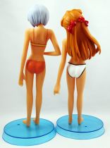 Neon Genesis Evangelion - Rei & Asuka in swimming suit - Figurines vinyl 25cm (loose)