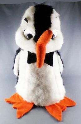 Nestor le Pingouin - Range Pyjama en Peluche 38cm Ortf