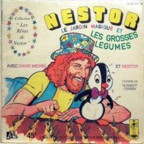 Nestor the pinguin - Merchandising Mini Lp and book, Nestor and the big vegetables