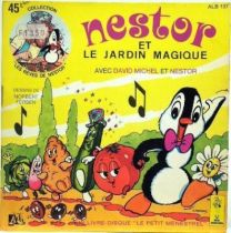 Nestor the pinguin , Merchandising Mini Lp and book, Nestor and the magic garden