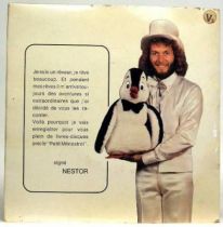 Nestor the pinguin , Merchandising Mini Lp and book, Nestor and the magic garden