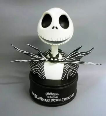 Nightmare Before Christmas - Buste r�sine parlant Jack Skellington (Santa Jack) - Disney Touchstone Home Video Exclusive