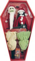 Nightmare Before Christmas - Diamond - Santa Jack & Sally in coffin 16\" figures