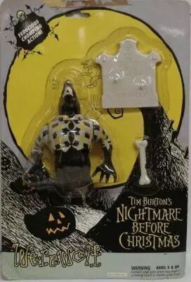 Figurine Loup-garou NECA - L'Étrange Noël De Mr Jack, Série 3 Vintage 2005, Neuve