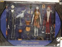 Nightmare before Christmas - NECA - Jack, Sally & Santa Jack (Boxed set)