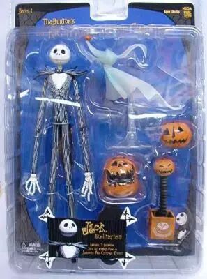 Nightmare before Christmas - NECA - Jack Skellington & Zero (Series 1)