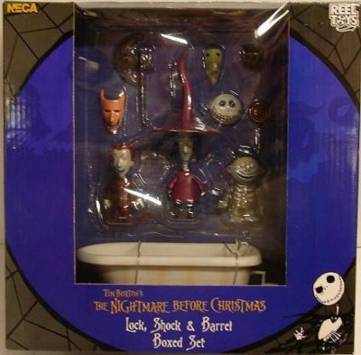 特撮 Neca Nightmare Before Christmas inches Lock Shock and Barrel inches Statue NIGHTMARE BEFORE CHRISTMAS LOCK, SHOCK & BARREL STATUE | eBay