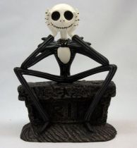 Nightmare Before Christmas - Statuette Monogram - Jack Skellington assis sur pierre tombale