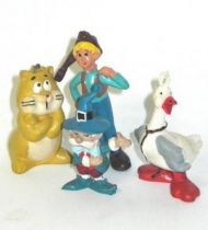 Nils Holgersson - Heimo pvc  figures - set of 4