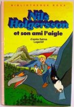 Nils Holgersson and his eagle friend - Children story book