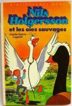Nils Holgersson and the wild gooses - Children story book