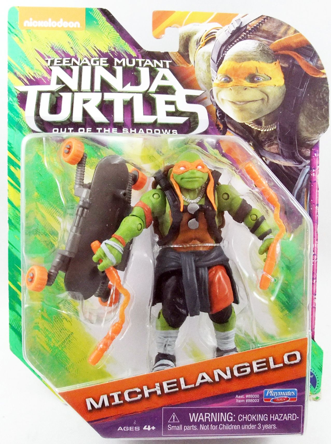 Perfect Edelsteen Magazijn Ninja Turtles 2 : Out of the Shadows (2016 Movie) - Michelangelo