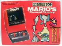 Nintendo - Table Top Game & Watch - Mario\'s Cement Factory (neuf en boite française)