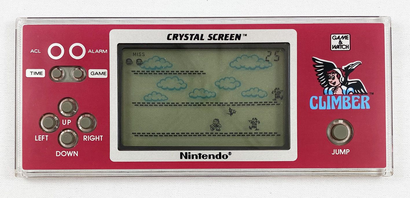 Nintendo Game & Watch - Crystal - Climber loose w/box)