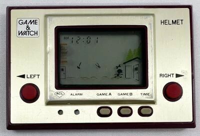 Nintendo Game & Watch - Gold Series - Helmet / Headache CN-07