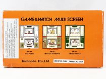 Nintendo Game & Watch - Multi Screen - Donkey Kong DK-52 (Boite Import France)