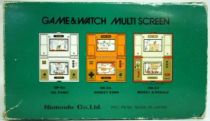 Nintendo Game & Watch - Multi Screen - Green House (loose with box)