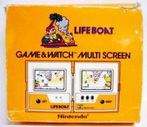 Nintendo Game & Watch - Multi Screen - Life Boat (Loose with Box)