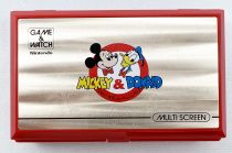 Nintendo Game & Watch - Multi Screen - Mickey & Donald (loose w/box)