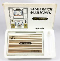 Nintendo Game & Watch - Multi Screen - Oil Panic (Loose with box)