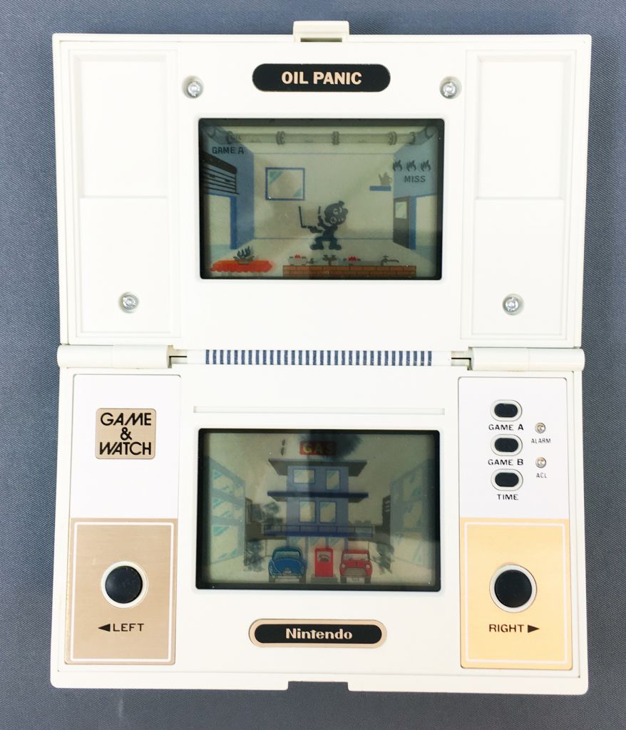 Nintendo Game & Watch - Multi Screen - Oil Panic (loose with box)
