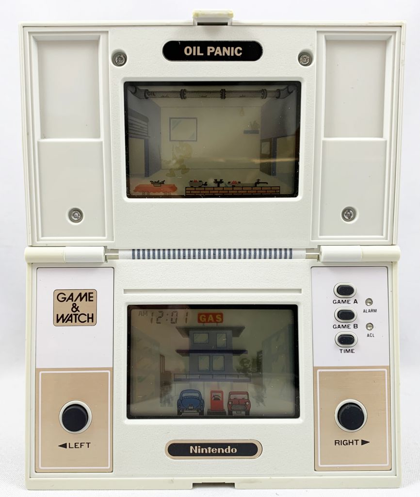 Nintendo Game & Watch - Multi Screen - Oil Panic (loose with J.i21