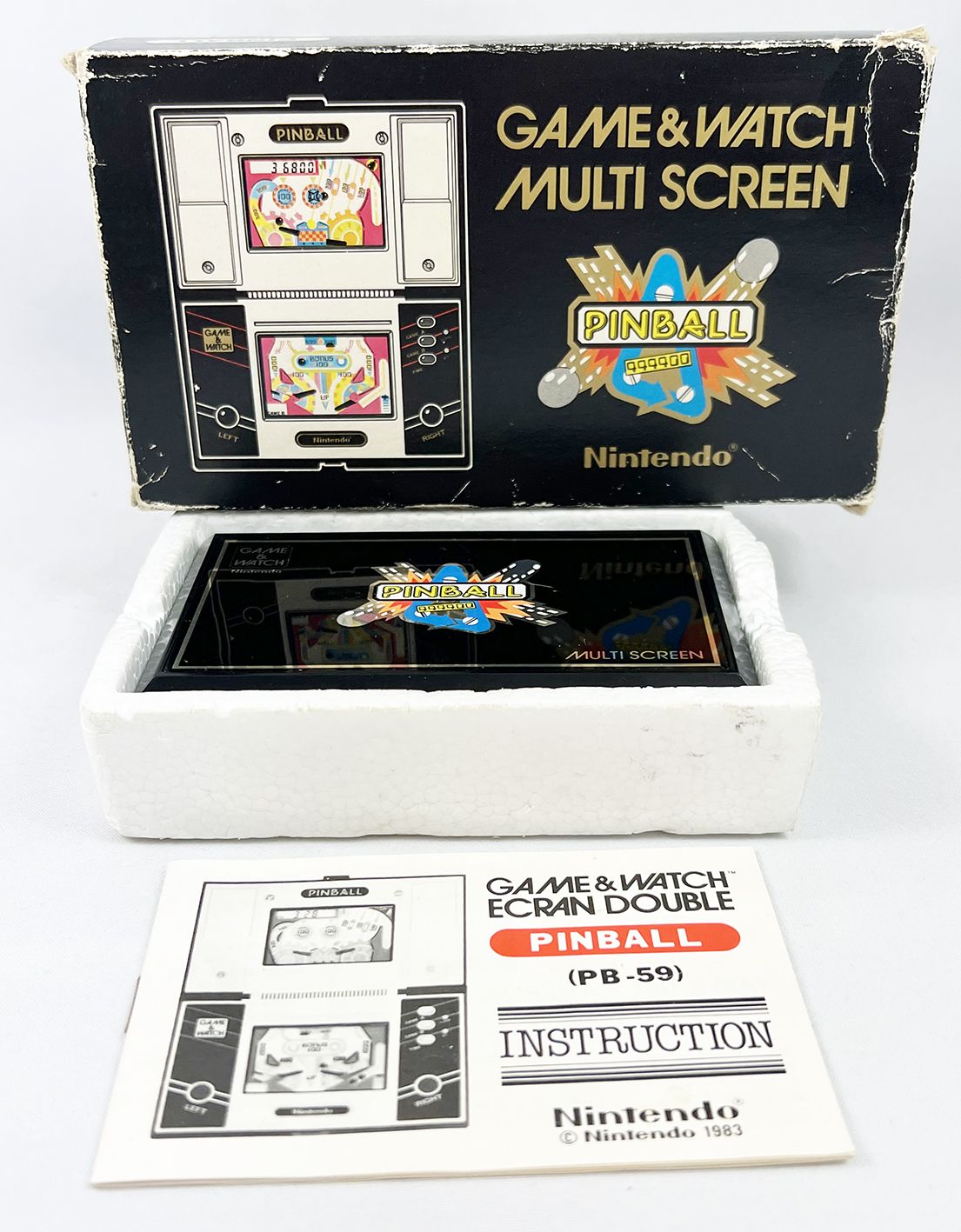 Nintendo Game & Watch - Multi Screen - Pinball (PB-59) loose w