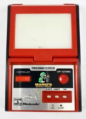 Nintendo Game & Watch - Panorama Screen - Mario\'s Bomb Away occasion