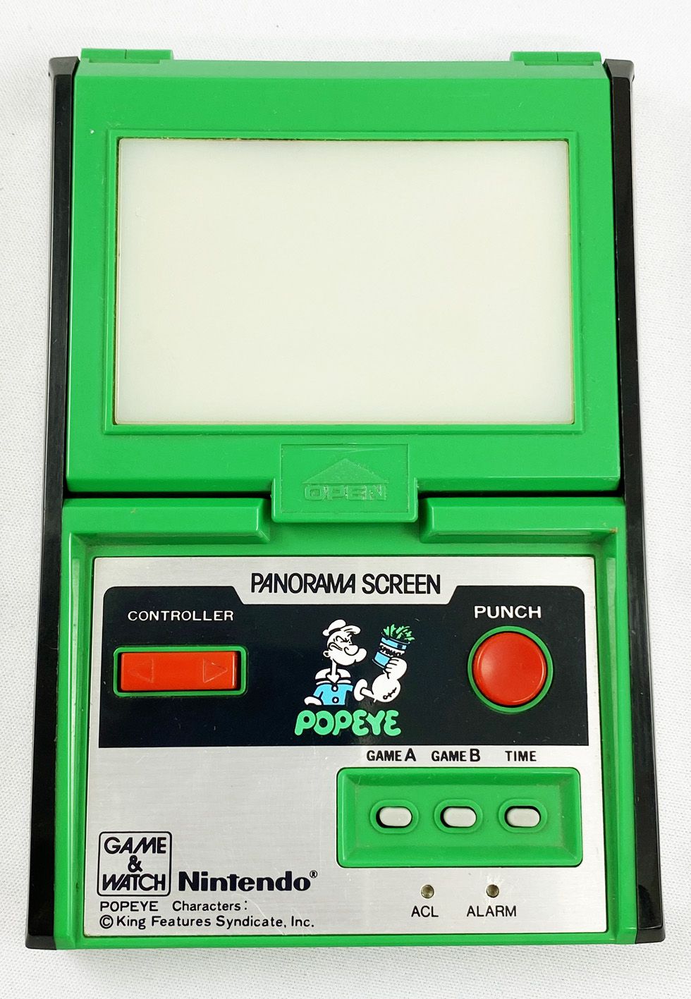 kobling grit at ringe Nintendo Game & Watch - Panorama Screen - Popeye (PG-92) loose without box