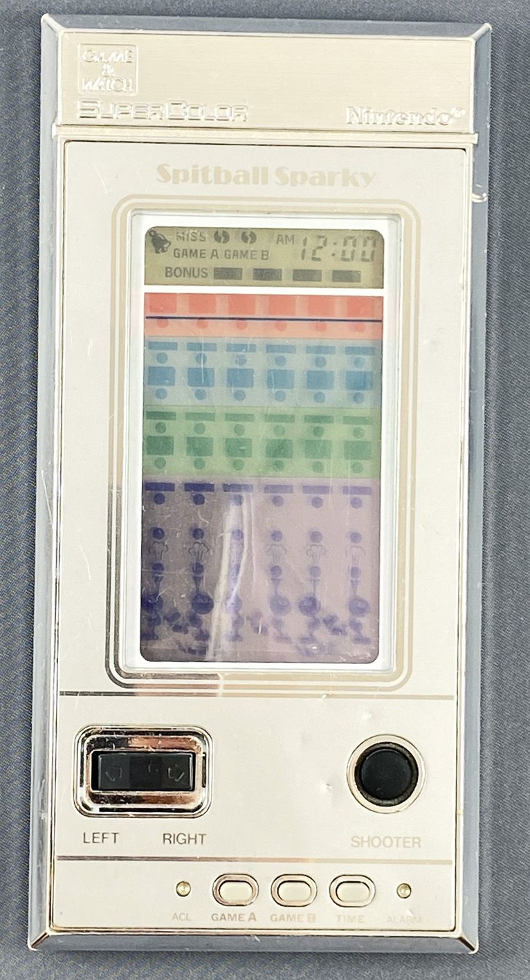 Nintendo Game & Watch - SuperColor - Spitball Sparky (loose)
