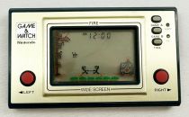 Nintendo Game & Watch - Wide Screen - Fire (FR-27) Loose