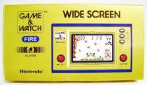 Nintendo Game & Watch - Wide Screen - Fire (Loose with Box)