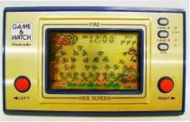 Nintendo Game & Watch - Wide Screen - Fire (Loose with Box)