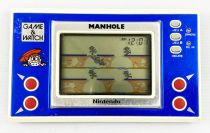 Nintendo Game & Watch - Wide Screen - Manhole (loose with box)