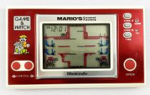 Nintendo Game & Watch - Wide Screen - Mario\'s Cement Factory (ML-102)