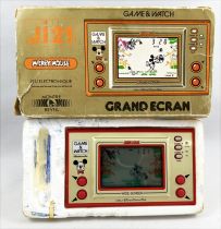 Nintendo Game & Watch - Wide Screen - Mickey Mouse (MC-25) loose with J.i21 box