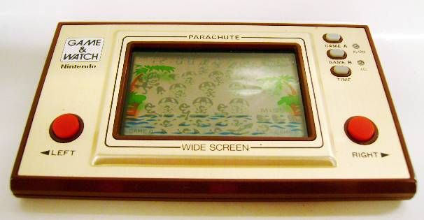 Nintendo Game & Watch - Wide Screen - Parachute (loose with