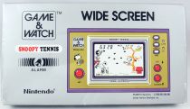 Nintendo Game & Watch - Wide Screen - Snoopy Tennis (Loose with box)