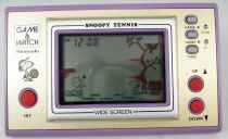 Nintendo Game & Watch - Wide Screen - Snoopy Tennis (Loose with box)