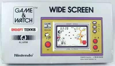 Nintendo Game & Watch - Wide Screen - Snoopy Tennis (occasion en boite)