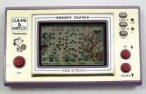 Nintendo Game & Watch - Wide Screen - Snoopy Tennis (SP-30) loose