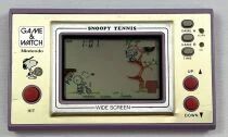 Nintendo Game & Watch - Wide Screen - Snoopy Tennis (SP-30) loose